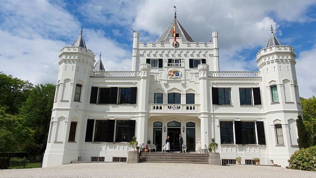 Kasteel sandenburg in Langbroek