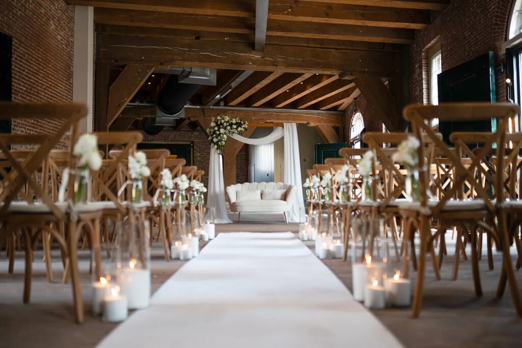Trouwceremonie in Hotel Arsenaal regio Den Haag door Weddingplanner geregeld
