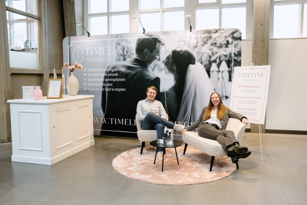 Weddingplanner Timeline Weddings staat op trouwbeurzen in 2027
